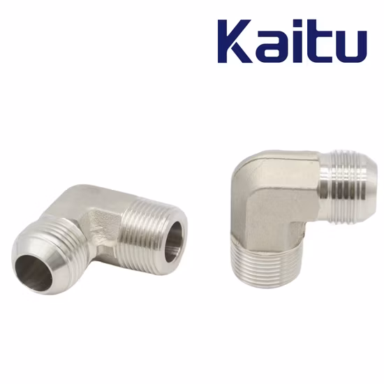 11971 SAE Codo de 90 grados Brida de conexión hidráulica