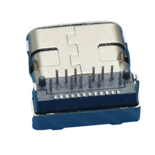 Type C Connector, Female, Double Shell, 24POS, L=8.65 with Height H=4.46mm 