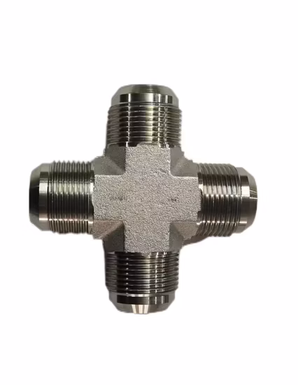 Adaptador de América de alta presión Adaptador hidráulico Jic Macho 74° Cone-1j